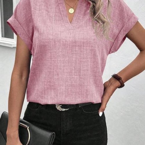 Блузка Modnulya (42-56) 031 pink (лето) Modnulya 031 pink