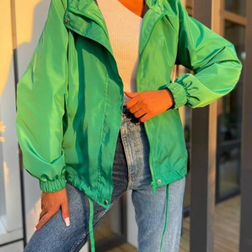 Ветровка Modnulya (42-48) N641 green (деми) Modnulya N641 green