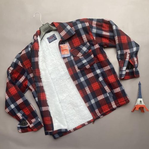 Рубашка Verton (M-4XL) VR66 red (зима) Verton VR66 red