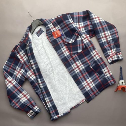 Рубашка Verton (M-4XL) VR70 navy (зима) Verton VR70 navy