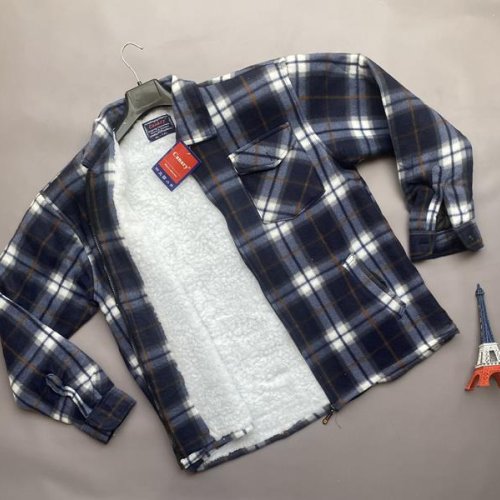 Рубашка Verton (M-4XL) VR75 navy (зима) Verton VR75 navy