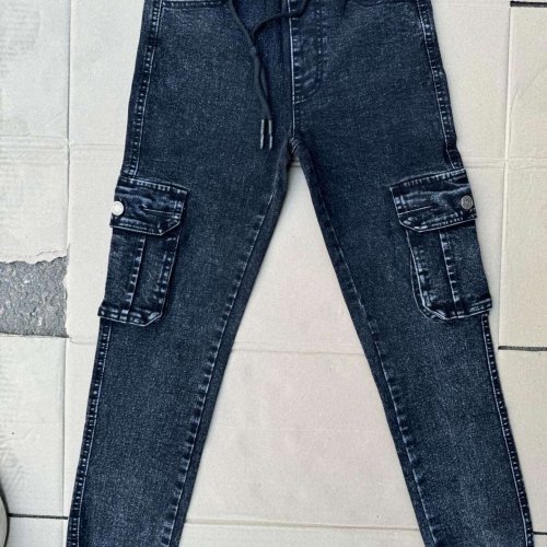 Джинсы God Baron (25-31) 711-6 blue (деми) God Baron 711-6 blue