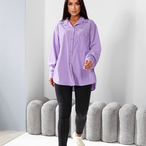 Рубашка BAT (46-56) 56 lilac (деми) BAT 56 lilac