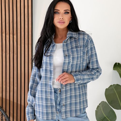 Рубашка BAT (42-48) 899 l.blue (деми) BAT 899 l.blue