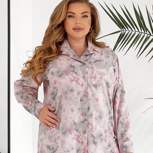 Рубашка BAT (50-60) 353-4 powder (деми) BAT 353-4 powder