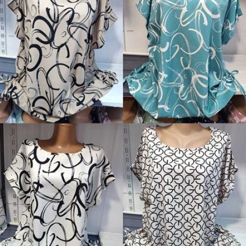 Футболка Galina (60-64) 569-1 white (лето) Galina 569-1 white