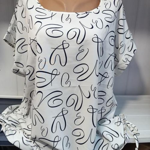 Футболка Galina (60-64) 569-7 white (лето) Galina 569-7 white