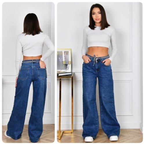 Джинсы Lady N (28-33) 752 blue (деми) Lady N 752 blue