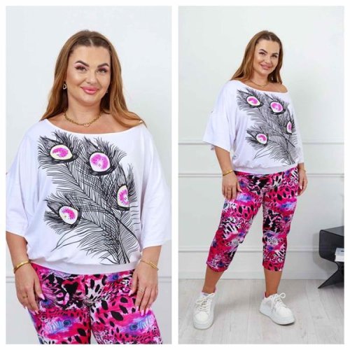 Костюм Vehuiah (M-XL) 2312 white (лето) Vehuiah 2312 white