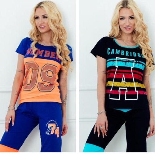 Костюм Vehuiah (S-L) DG46 blue (лето) Vehuiah DG46 blue