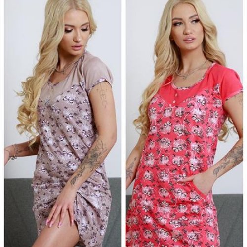 Платье Vehuiah (S-XL) DG53 beige (лето) Vehuiah DG53 beige