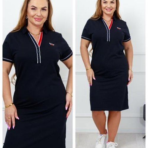 Платье Vehuiah (XL-4XL) DG10 black (лето) Vehuiah DG10 black