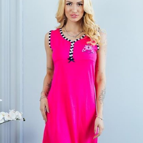 Сарафан Vehuiah (2XL-4XL) 44109-1 pink (лето) Vehuiah 44109-1 pink
