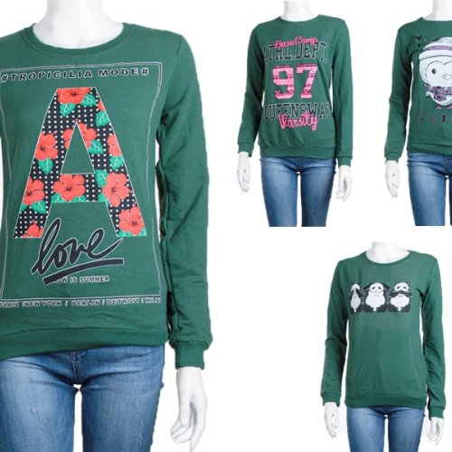 Свитшот Obuv OK2 (S-XL) 02555-7-3 mix (деми) Obuv OK2 02555-7-3 mix