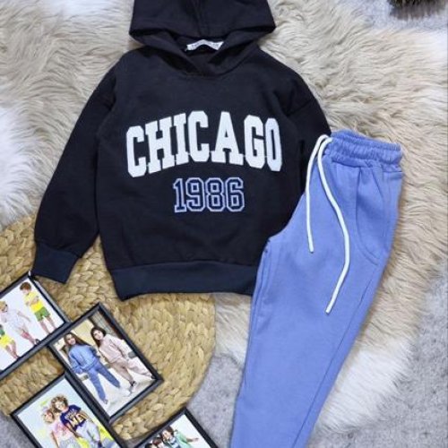 Костюм спорт Fili kids (2-8) FK1336 black (деми) Fili kids FK1336 black