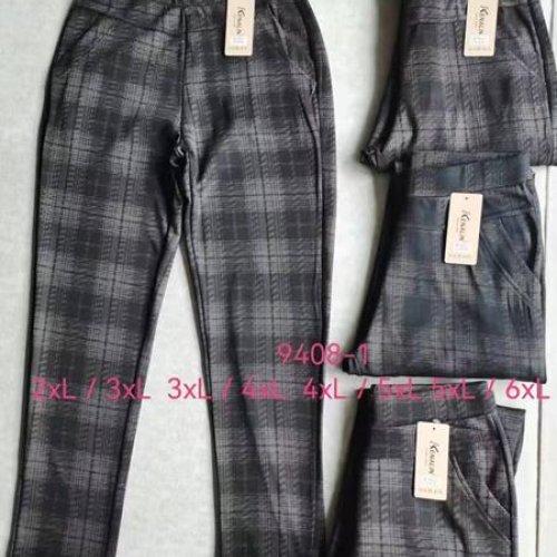 Штаны АйМей (2XL-6XL) 9408-1 mix (деми) АйМей 9408-1 mix