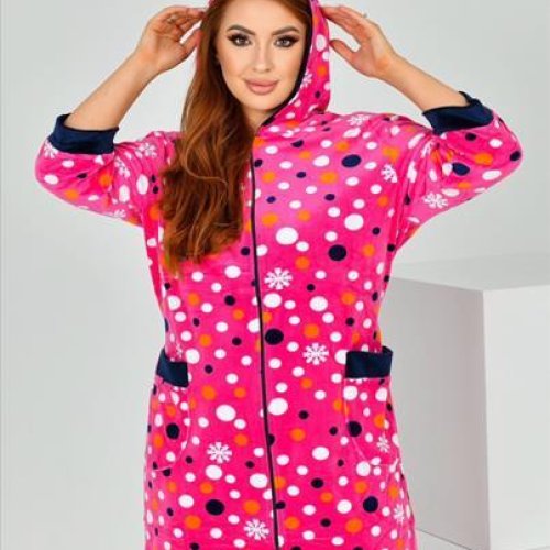 Халат Brilliant (50-58) 70B-115 pink (деми) Brilliant 70B-115 pink