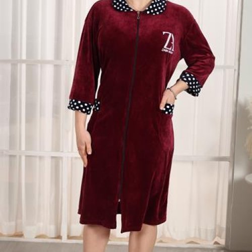 Халат Brilliant (58-66) 70C wine (деми) Brilliant 70C wine