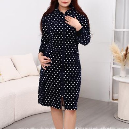 Халат Brilliant (58-66) 800-122 navy (деми) Brilliant 800-122 navy