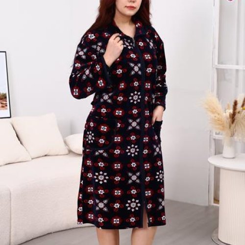 Халат Brilliant (58-66) 800-126 navy (деми) Brilliant 800-126 navy