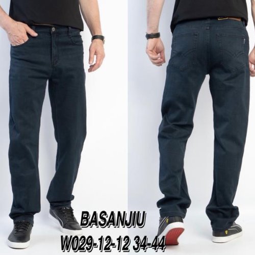 Джинсы Basanjiu (34-44) 029-12-12 navy (деми) Basanjiu 029-12-12 navy