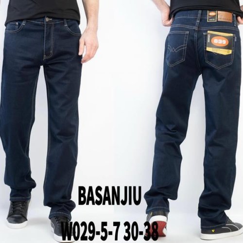 Джинсы Basanjiu (30-38) 029-5-7 navy (деми) Basanjiu 029-5-7 navy