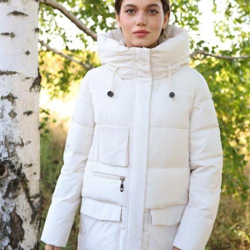 Куртка Monarlir (S-2XL) 509-12 beige (зима) Monarlir 509-12 beige