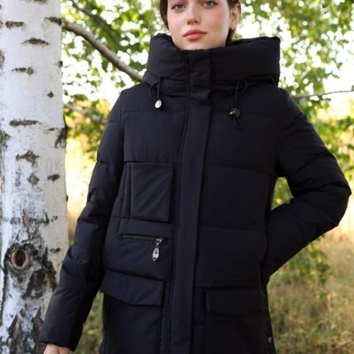 Куртка Monarlir (S-2XL) 509-1 black (зима) Monarlir 509-1 black