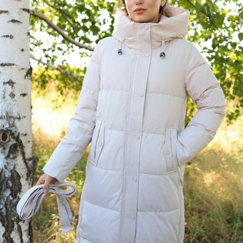 Куртка Monarlir (S-2XL) 512-4 beige (зима) Monarlir 512-4 beige
