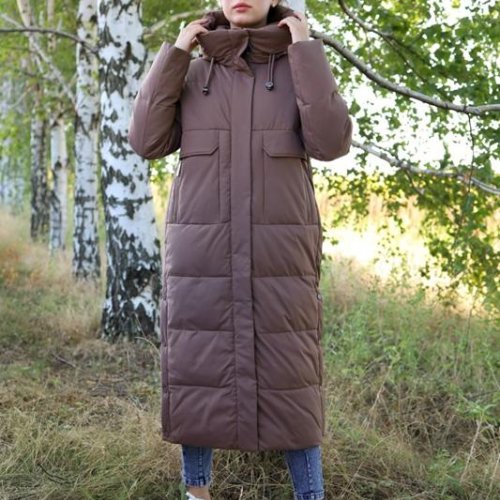 Куртка Monarlir (S-2XL) 505-20 brown (зима) Monarlir 505-20 brown