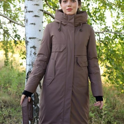 Куртка Monarlir (S-2XL) 508-20 brown (зима) Monarlir 508-20 brown