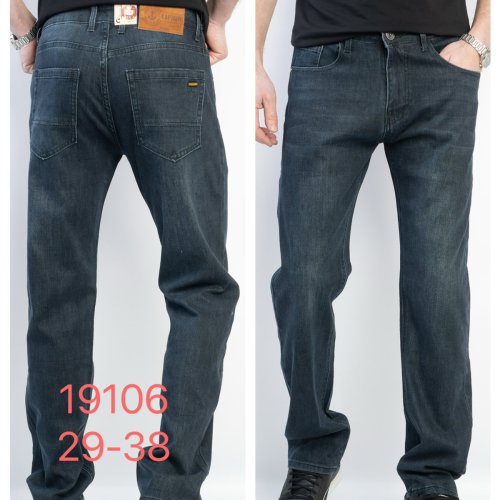 Джинсы God Baron (29-38) 19106 blue (деми) God Baron 19106 blue