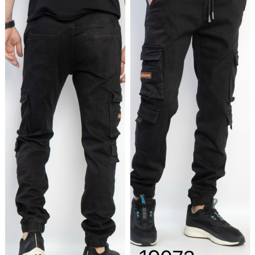 Джинсы God Baron (28-36) 19073 black (деми) God Baron 19073 black