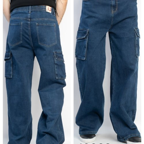 Джинсы God Baron (29-38) 19063 blue (деми) God Baron 19063 blue