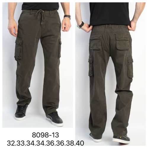 Джинсы God Baron (32-40) 8098-13 khaki (деми) God Baron 8098-13 khaki