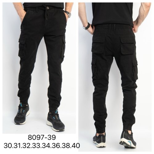 Джинсы God Baron (30-40) 8097-39 black (деми) God Baron 8097-39 black