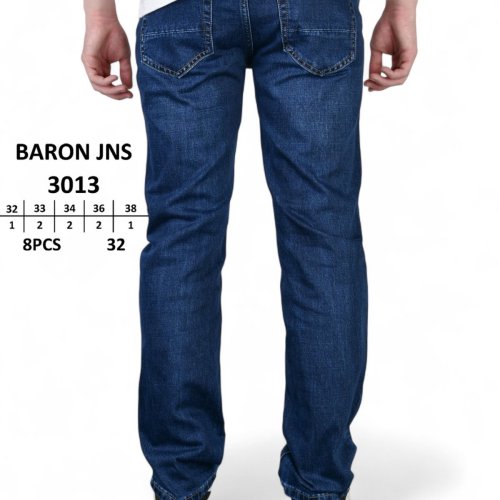 Джинсы God Baron (32-38) 3013 blue (деми) God Baron 3013 blue