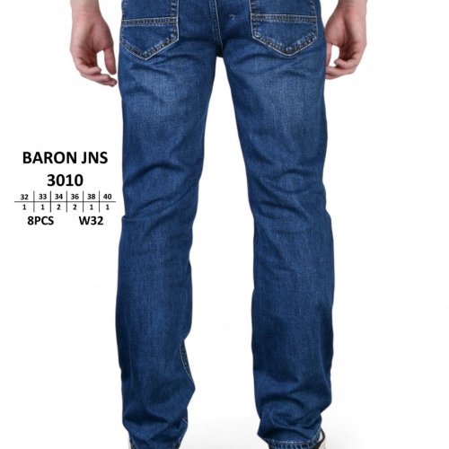 Джинсы God Baron (32-40) 3010 blue (деми) God Baron 3010 blue