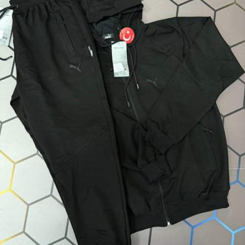 Костюм спорт Alex Clothes (2XL-6XL) 4722 black (деми) Alex Clothes 4722 black