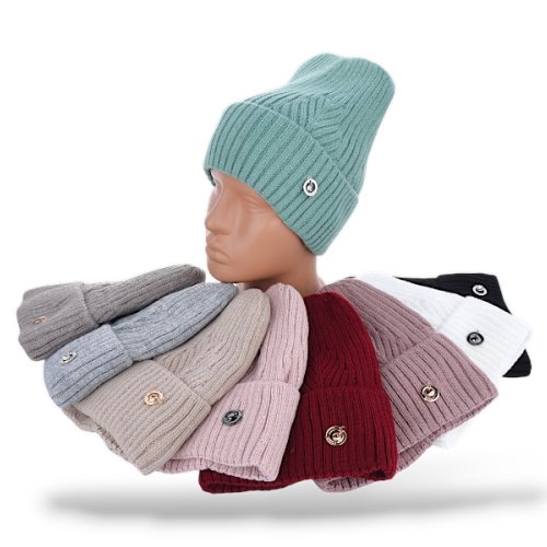 Шапка КОРОЛЕВА (one size) 9-28 mix (зима) КОРОЛЕВА 9-28 mix