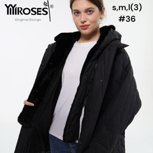 Куртка DKNSEL (S-L) 9502-36 black (зима) DKNSEL 9502-36 black