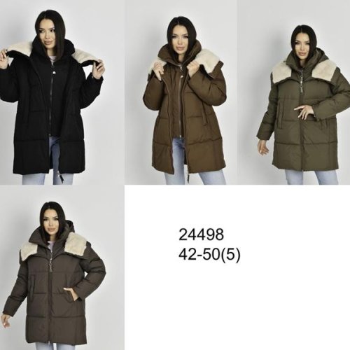 Куртка DKNSEL (42-50) 24498 brown (зима) DKNSEL 24498 brown