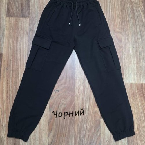 Штаны спорт MMZ (7-16) M452 black (деми) MMZ M452 black