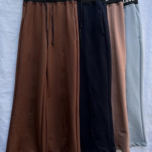 Штаны спорт Shoptime (36-44) S354 beige (деми) Shoptime S354 beige