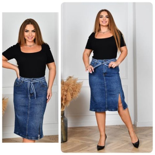 Юбка Lady N (30-36) 758 blue (лето) Lady N 758 blue