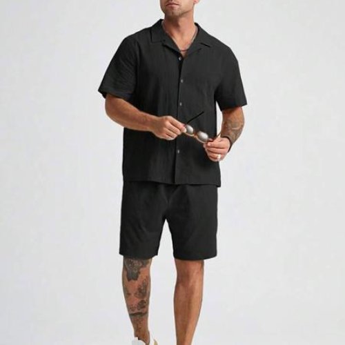 Костюм Modnulya (42-56) 491 black (лето) Modnulya 491 black