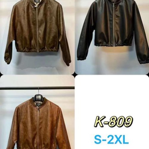 Куртка Modnulya (S-2XL) K809 black (деми) Modnulya K809 black