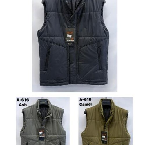 Жилетка Ale-Ate (48-56) A616 black (деми) Ale-Ate A616 black