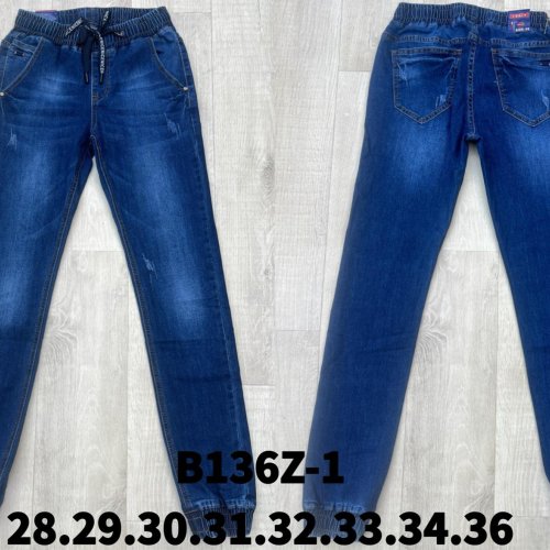 Джинсы God Baron (28-36) B136Z-1 blue (деми) God Baron B136Z-1 blue