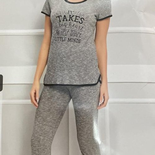 Костюм спорт Cotpark (L-4XL) 30113 grey (лето) Cotpark 30113 grey